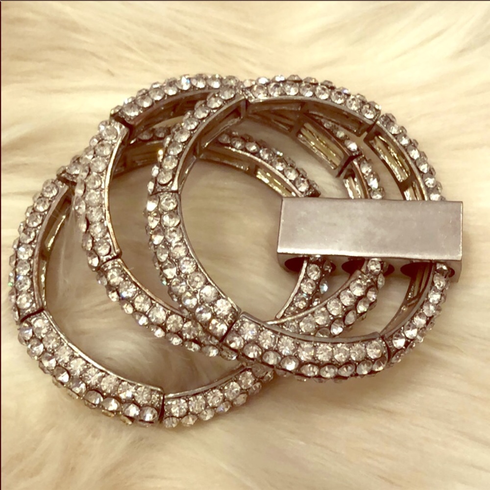 Glamorous 3 Tiered Bracelet